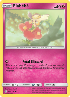 Flabébé, Cosmic Eclipse #150, Pokémon TCG card
