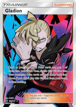 Gladion, Crimson Invasion #109, Pokémon TCG card