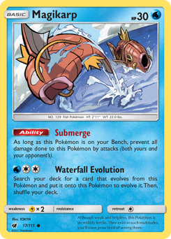 Magikarp, Crimson Invasion #17, Pokémon TCG card