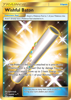 Wishful Baton, Crimson Invasion #121, Pokémon TCG card