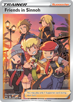 Friends in Sinnoh, Crown Zenith #149, Pokémon TCG card