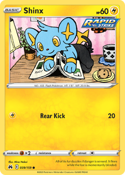 Shinx, Crown Zenith #39, Pokémon TCG card