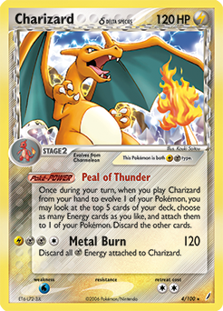 Charizard δ, Crystal Guardians #4, Pokémon TCG card