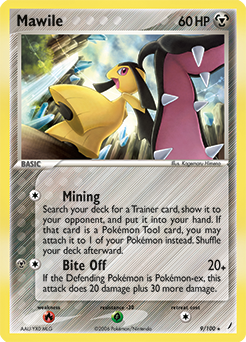 Mawile, Crystal Guardians #9, Pokémon TCG card