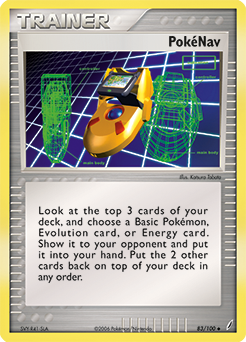 PokéNav, Crystal Guardians #83, Pokémon TCG card