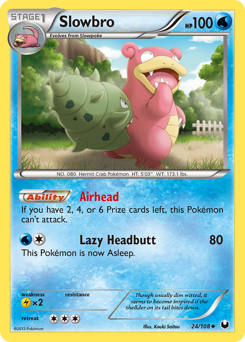 Slowbro, Dark Explorers #24, Pokémon TCG card
