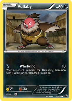 Vullaby, Dark Explorers #73, Pokémon TCG card