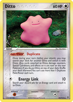 Ditto, Delta Species #35, Pokémon TCG card