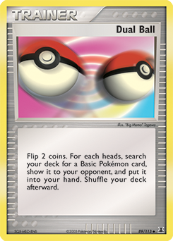 Dual Ball, Delta Species #89, Pokémon TCG card