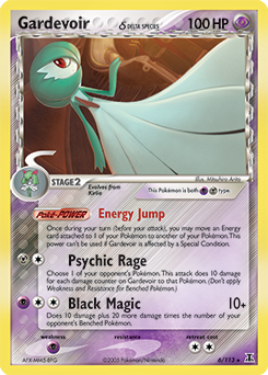 Gardevoir δ, Delta Species #6, Pokémon TCG card