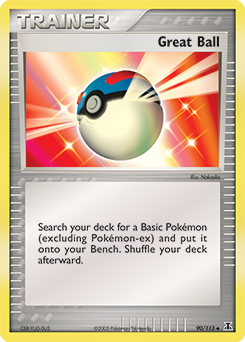 Great Ball, Delta Species #90, Pokémon TCG card