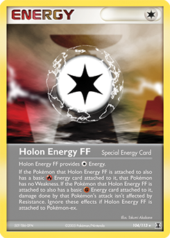 Holon Energy FF, Delta Species #104, Pokémon TCG card