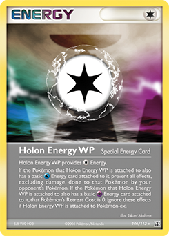 Holon Energy WP, Delta Species #106, Pokémon TCG card