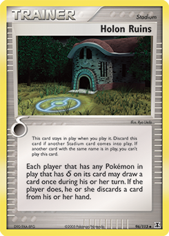 Holon Ruins, Delta Species #96, Pokémon TCG card
