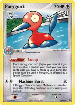Porygon2, Delta Species #25, Pokémon TCG card