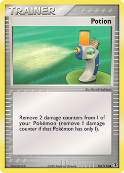 Potion, Delta Species #101, Pokémon TCG card