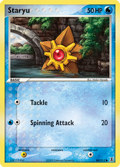Staryu, Delta Species #84, Pokémon TCG card