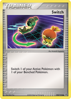 Switch, Delta Species #102, Pokémon TCG card