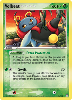 Volbeat, Delta Species #56, Pokémon TCG card