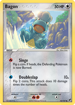 Bagon, Deoxys #52, Pokémon TCG card