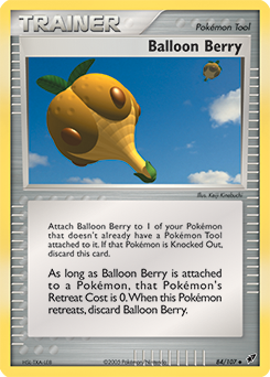 Balloon Berry, Deoxys #84, Pokémon TCG card