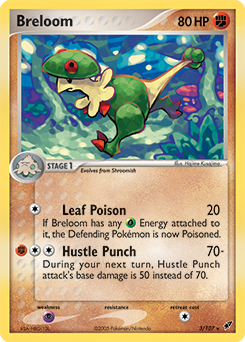 Breloom, Deoxys #3, Pokémon TCG card