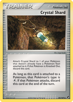 Crystal Shard, Deoxys #85, Pokémon TCG card