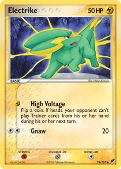 Electrike, Deoxys #59, Pokémon TCG card