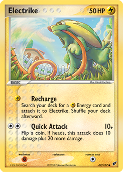 Electrike, Deoxys #60, Pokémon TCG card