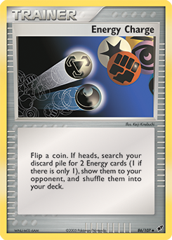 Energy Charge, Deoxys #86, Pokémon TCG card