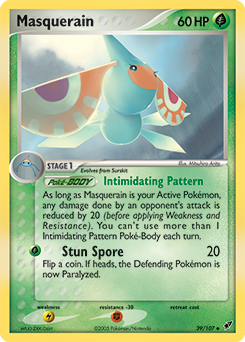 Masquerain, Deoxys #39, Pokémon TCG card