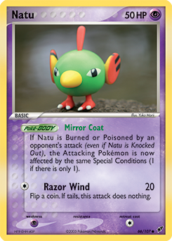 Natu, Deoxys #66, Pokémon TCG card