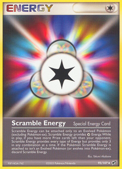 Scramble Energy, Deoxys #95, Pokémon TCG card