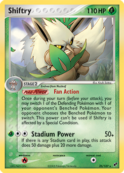 Shiftry, Deoxys #25, Pokémon TCG card
