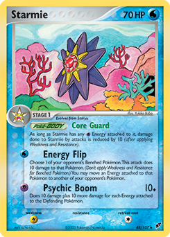 Starmie, Deoxys #48, Pokémon TCG card