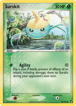 Surskit, Deoxys #78, Pokémon TCG card