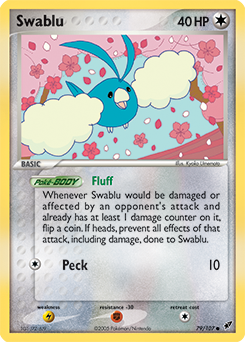 Swablu, Deoxys #79, Pokémon TCG card