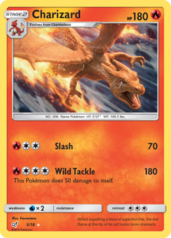 Charizard, Detective Pikachu #5, Pokémon TCG card