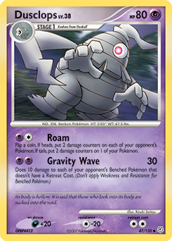Dusclops, Diamond & Pearl #47, Pokémon TCG card
