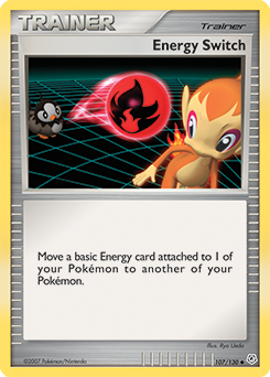 Energy Switch, Diamond & Pearl #107, Pokémon TCG card