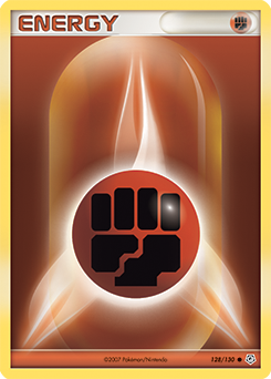 Fighting Energy, Diamond & Pearl #128, Pokémon TCG card