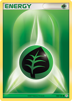Grass Energy, Diamond & Pearl #123, Pokémon TCG card