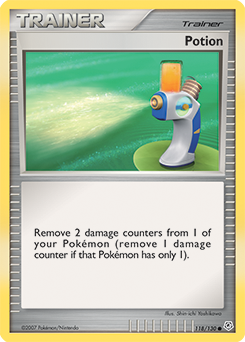 Potion, Diamond & Pearl #118, Pokémon TCG card