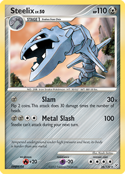 Steelix, Diamond & Pearl #38, Pokémon TCG card