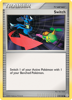 Switch, Diamond & Pearl #119, Pokémon TCG card