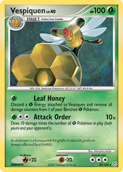 Vespiquen, Diamond & Pearl #39, Pokémon TCG card