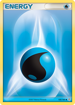 Water Energy, Diamond & Pearl #125, Pokémon TCG card