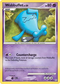 Wobbuffet, Diamond & Pearl #41, Pokémon TCG card