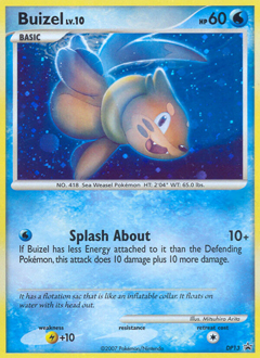 Buizel, DP Black Star Promos #DP13, Pokémon TCG card