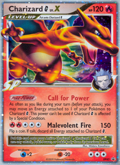 Charizard G LV.X, DP Black Star Promos #DP45, Pokémon TCG card